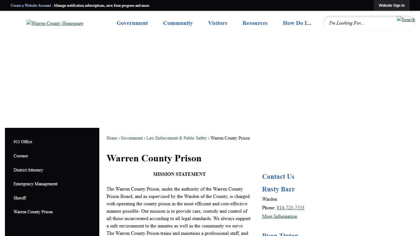 Warren County Prison | Warren County, PA
